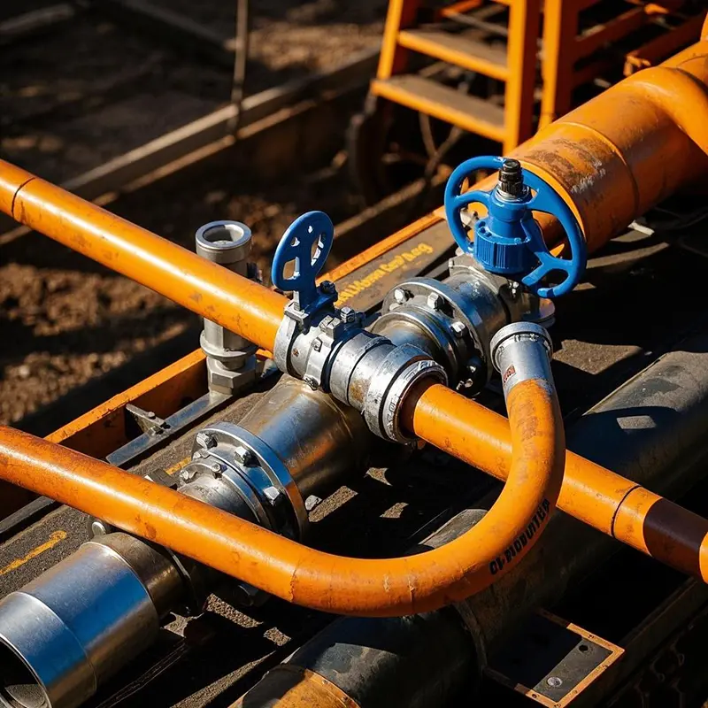 Paip Penghantaran Gas Keluli Tahan Karat